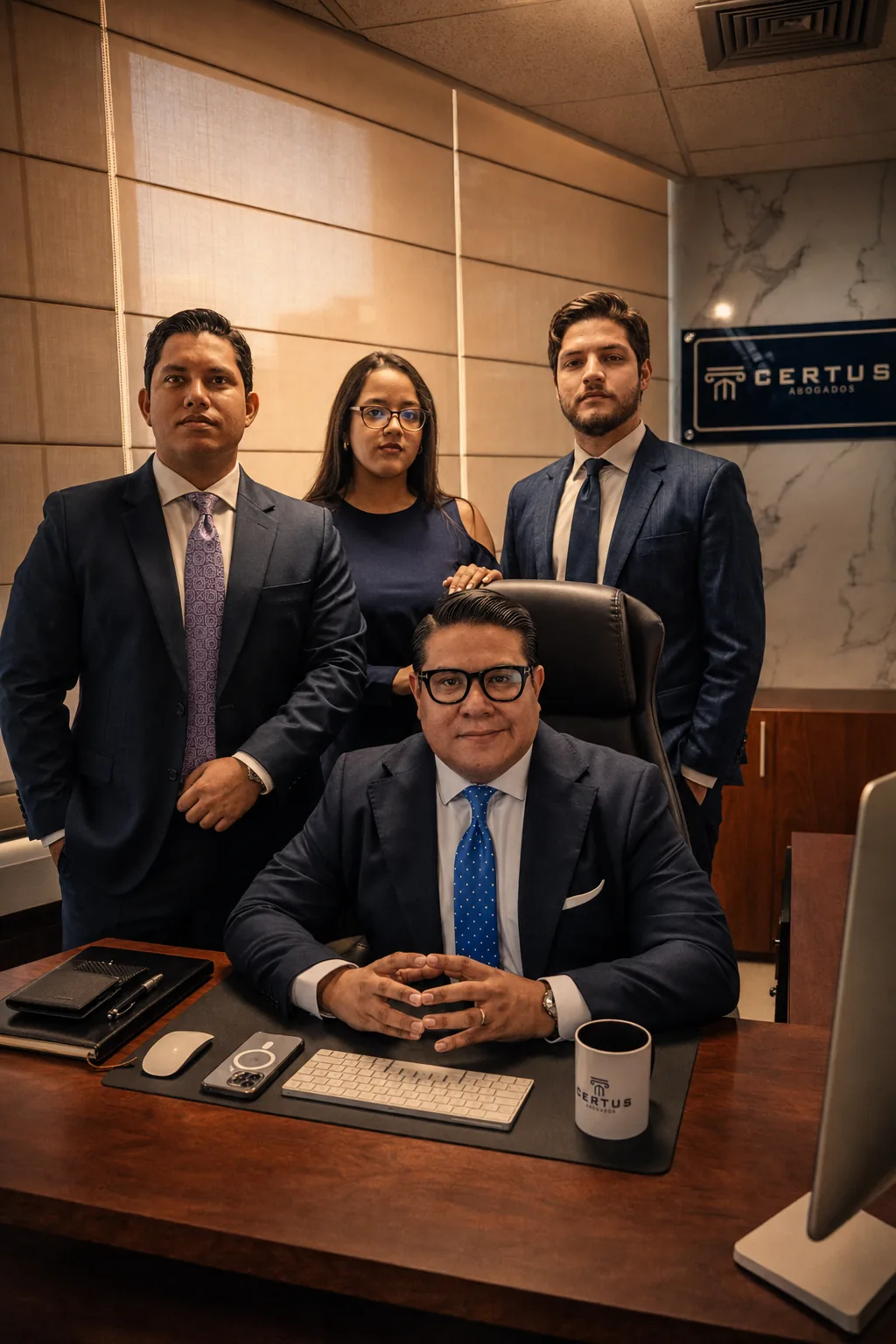 Reunión de trabajo de Certus Abogados